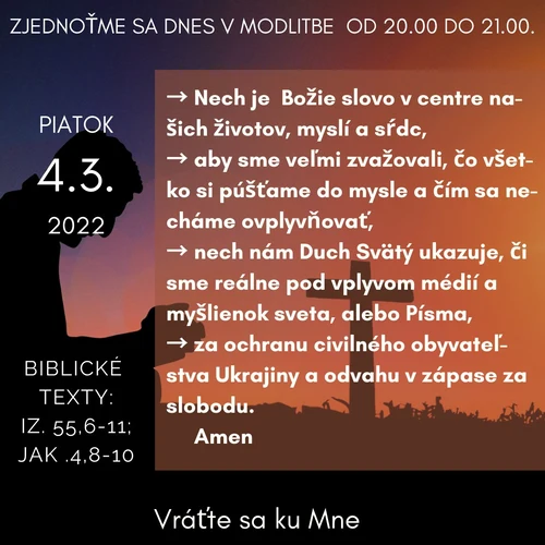 „VRÁŤTE SA KU MNE“