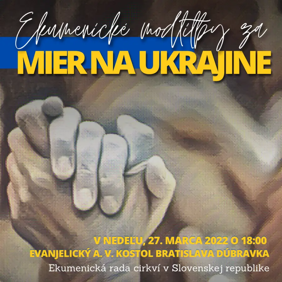 Ekumenické modlitby za mier na Ukrajine