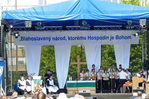 Hlavné služby Božie na III. evanjelických cirkevných dňoch v Lučenci