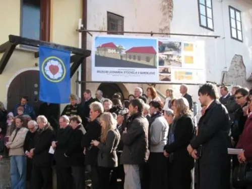 The Cornerstone of the Museum of Leonard Stöckel