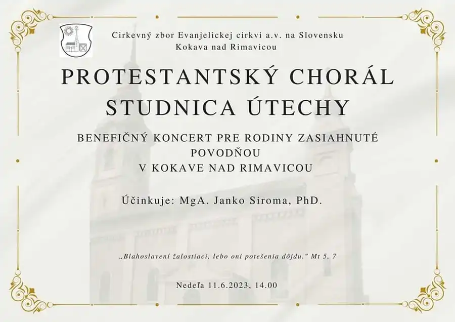 Protestantský chorál- studnica útechy