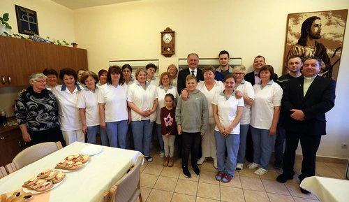 Prezident SR Andrej Kiska navštívil košeckú diakoniu