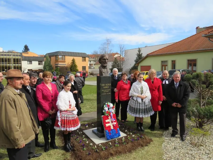 Spomienka na J. M. Hurbana v Leviciach