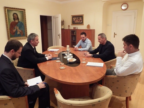 General Bishop accepted leading representatives of Radio and Television of Slovakia 