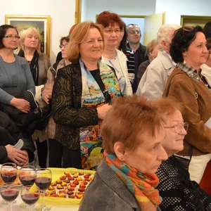 Výstava kovačickej insity v Senici