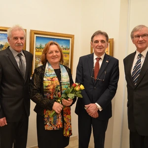 Výstava kovačickej insity v Senici