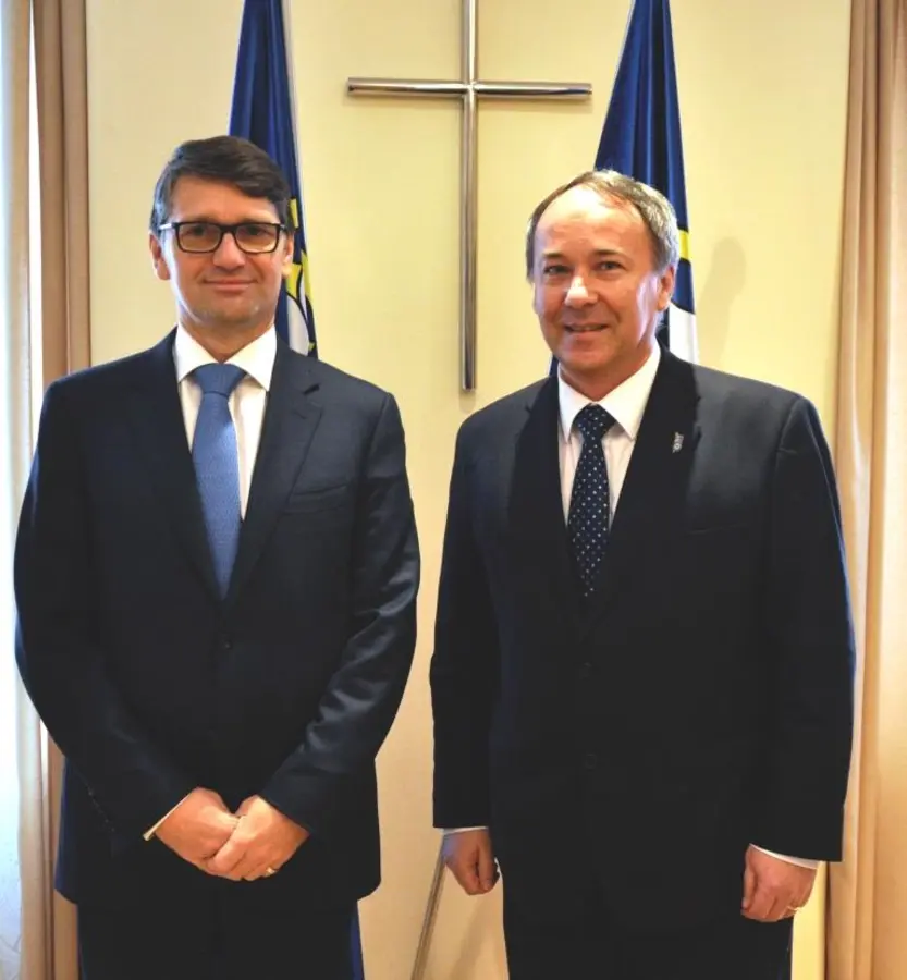 Návšteva  ministra kultúry na GBÚ