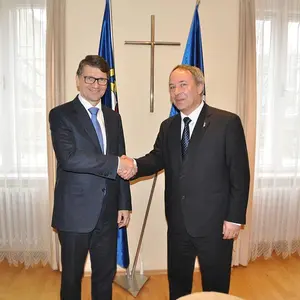 Návšteva  ministra kultúry na GBÚ