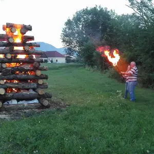 V Príbovciach sa opäť rozhorela Husova vatra