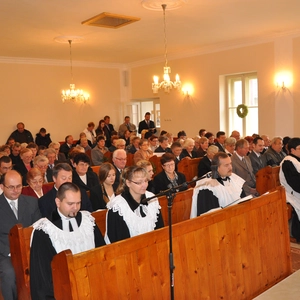 Posviacka obnovenej modlitebne v Kálnici