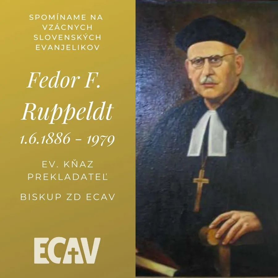 Spomíname na vzácnych evanjelikov: Fedor Ruppeldt