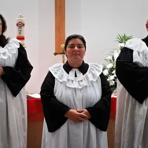 Slávnosť posvätenia nového evanjelického kostola v Seredi