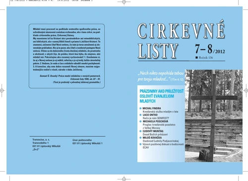 Vyšlo letné dvojčíslo Cirkevných listov 