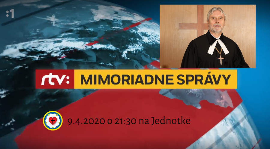 Generálny biskup Ivan Eľko v mimoriadnych správach RTVS