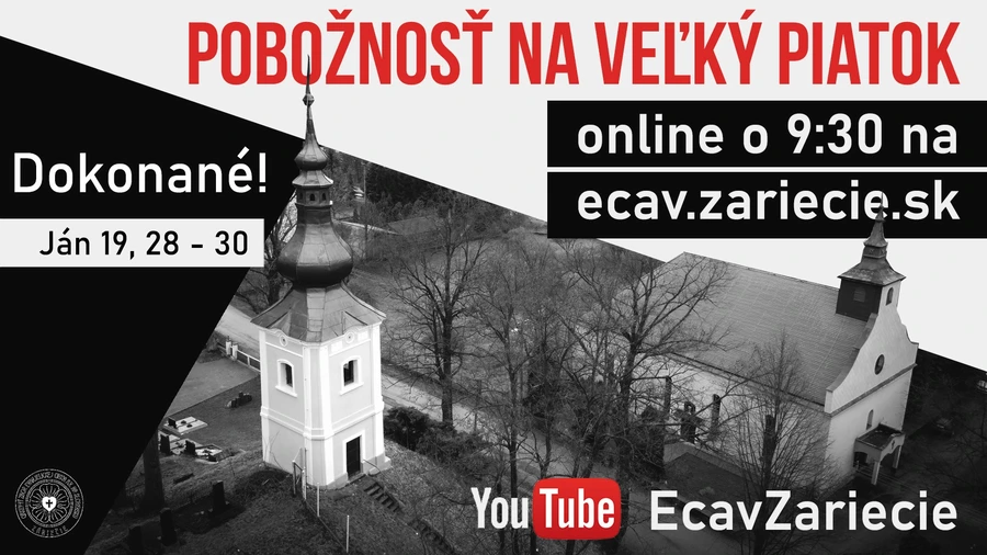 Pobožnosť na Veľký Piatok zo Záriečia