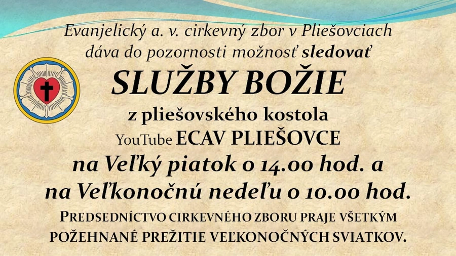 Služby Božie z Pliešoviec