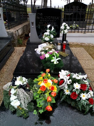 Spomienka na bývalého brata biskupa Pavla Uhorskaia v Tomášovciach.