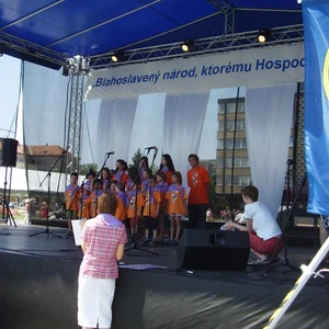Deti na III. evanjelických cirkevných dňoch