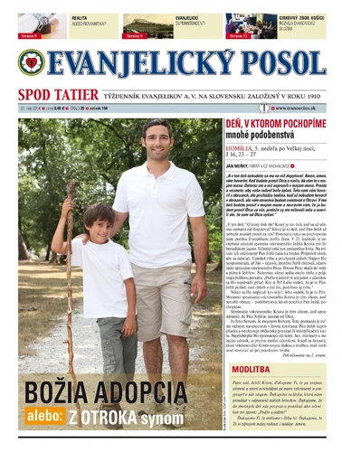 Vyšli nové čísla - EPST a Evanjelický východ