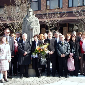 V Petržalke blahoželali J. Klátikovi k 80-tke 