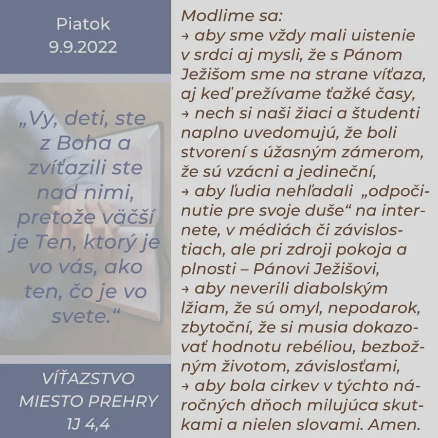 Víťazstvo miesto prehry