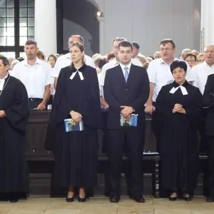 Z hlavných služieb Božích na V. ECD
