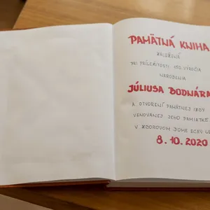 Július Bodnár 150. výr. narodenia 8.10.2020