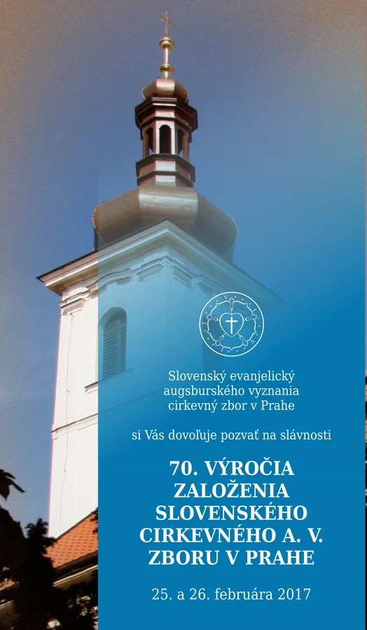 Pozvanie do Prahy 25. a 26. 2.