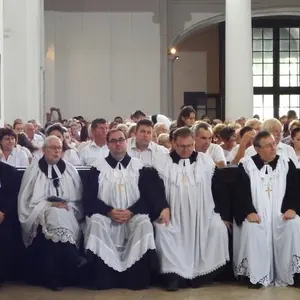 Z hlavných služieb Božích na V. ECD