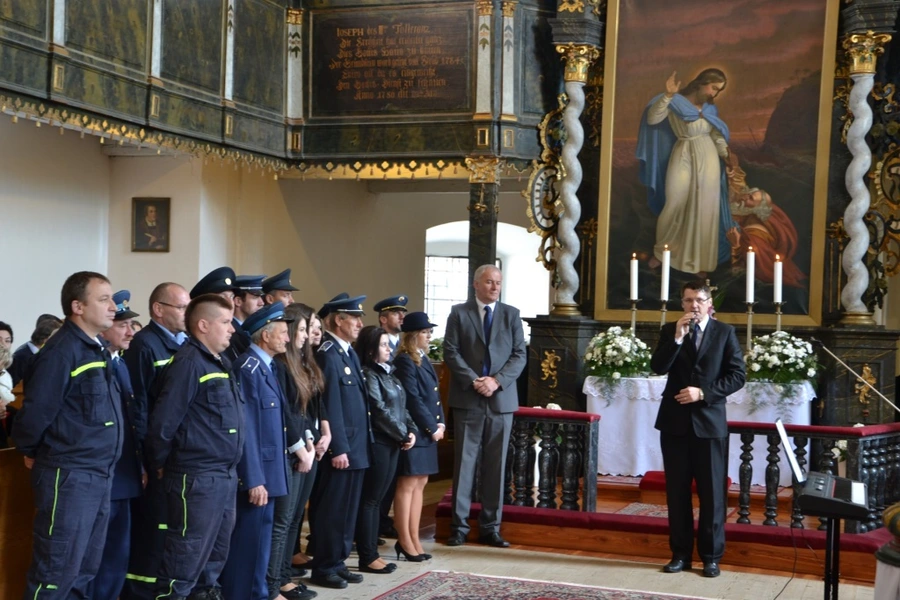 Slávnostné služby Božie k180. výročiu narodenia Samuela Webera