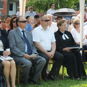 Posviacka základného kameňa  v Seredi