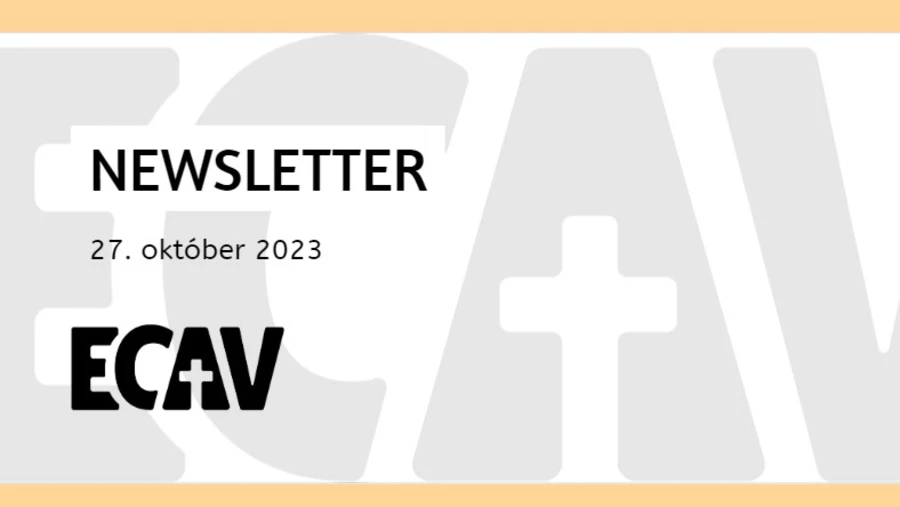 Newsletter ECAV, 27.10.2023