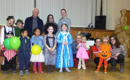 Maškarný ples detí v Hornej Strehovej