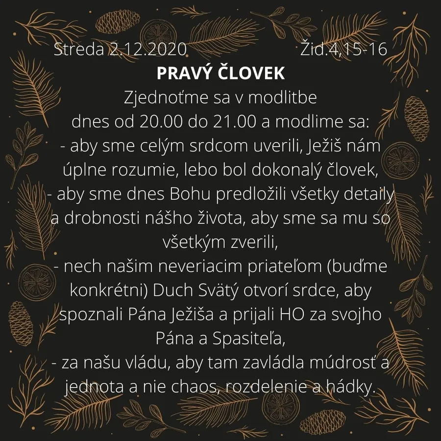 PRAVÝ ČLOVEK