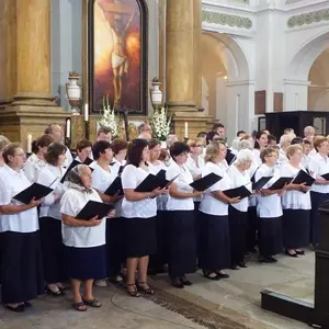 Z hlavných služieb Božích na V. ECD