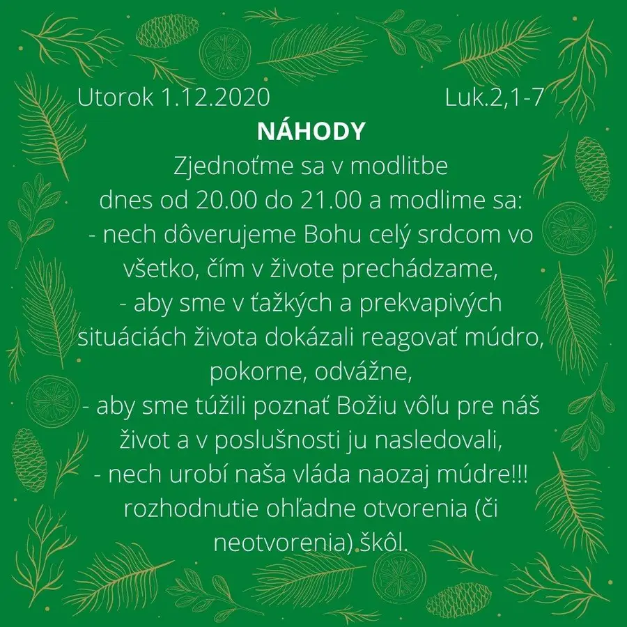 NÁHODY