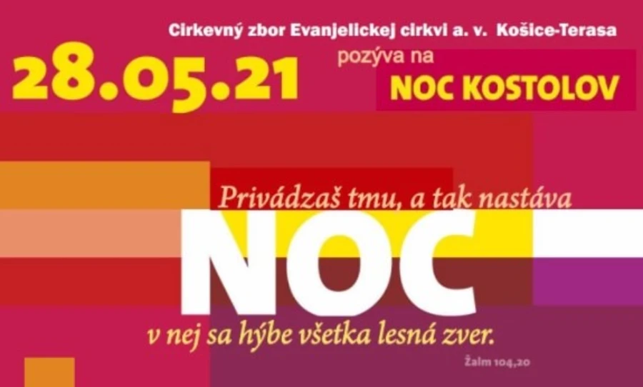 Pozvánka: Noc kostolov v Košiciach- Terase