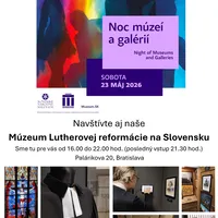 Noc múzeí a galérií 2026