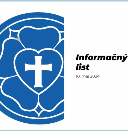 Informačný list, 10.5.2024