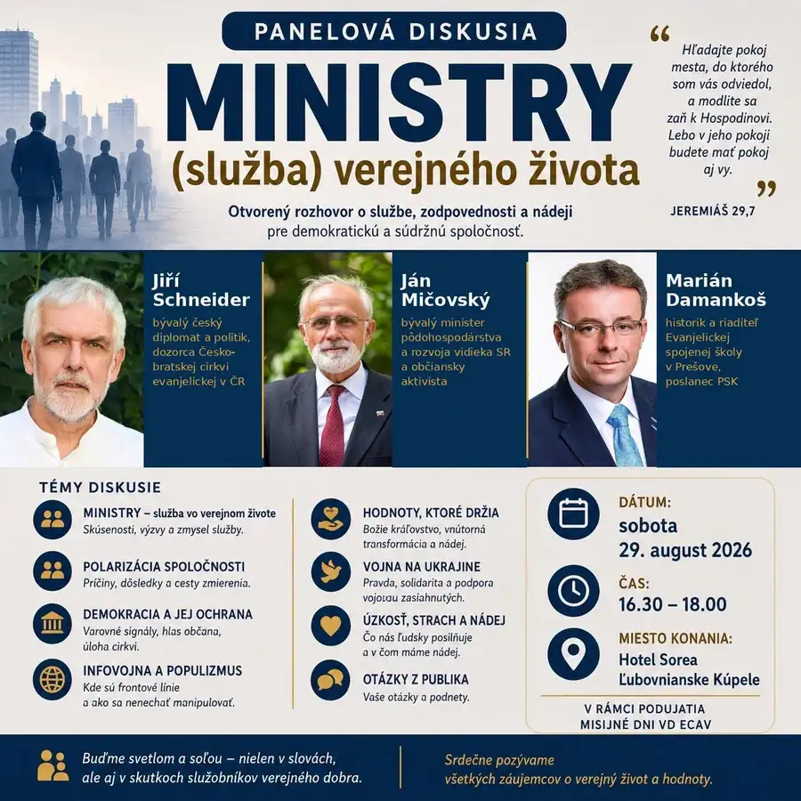 MINISTRI (služba) verejného života