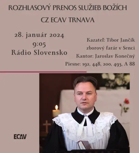 Rozhlasový prenos z Trnavy, 28.1.2024