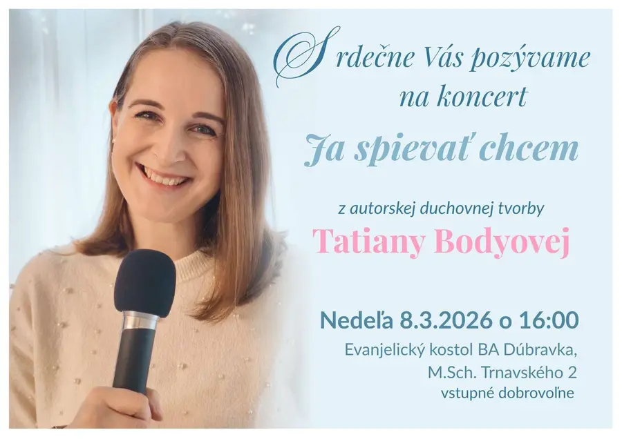 Ja spievať chcem- Jana Bodyová